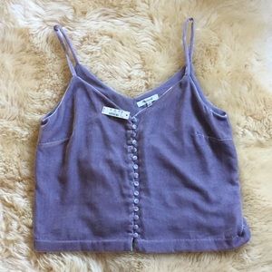 Madewell Velvet Top NWT!